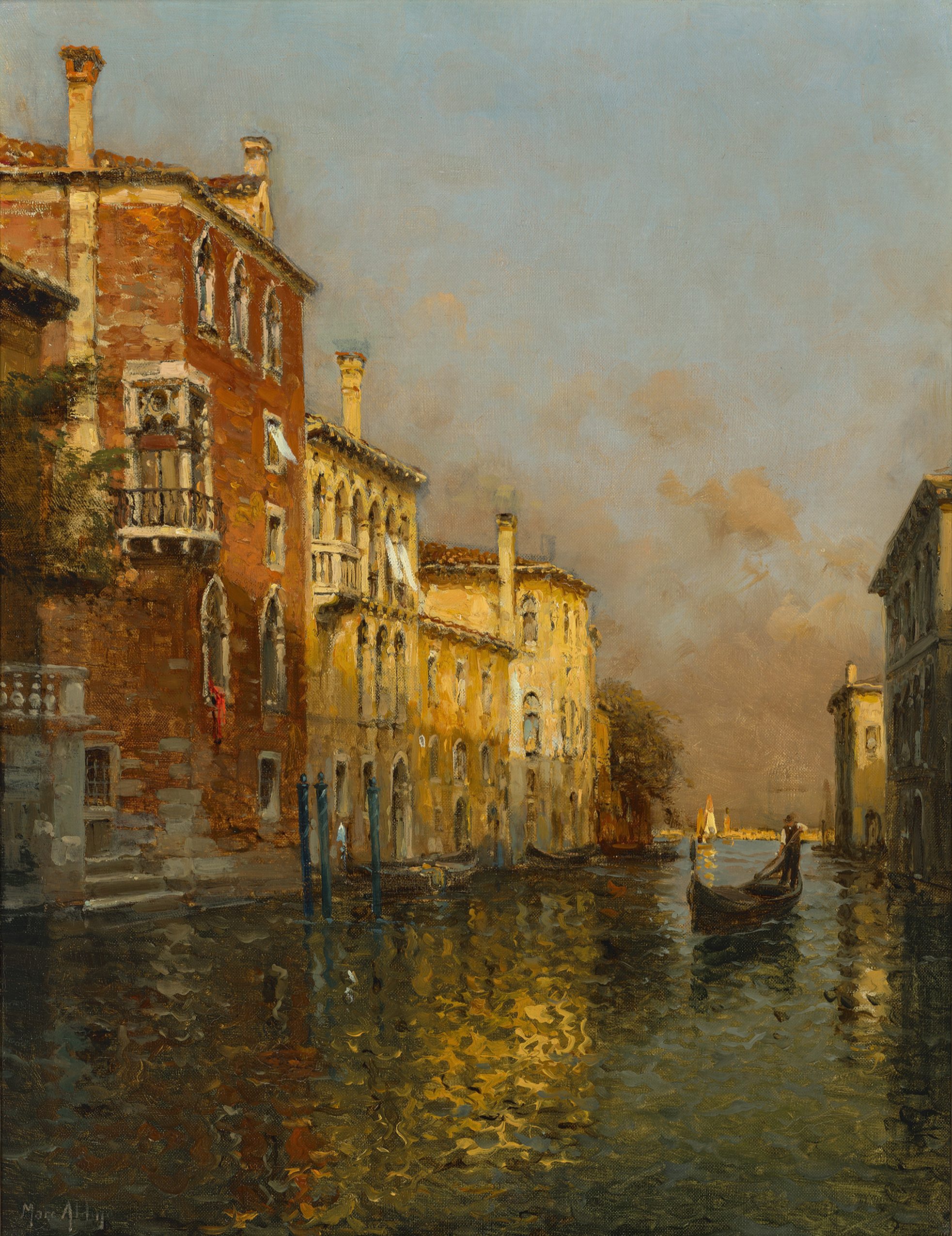Evening Light, Venice